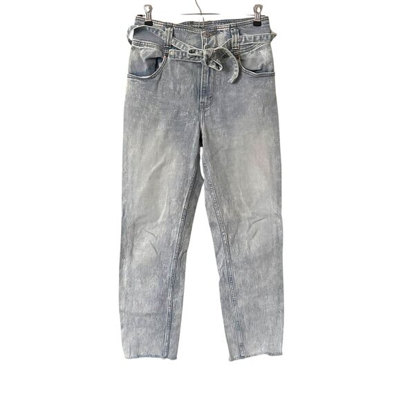 ABERCROMBIE & FITCH Ultra High Rise Paperbag Mom Jean 27/4R - Picture 3 of 6